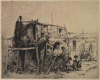 St G 258
<br/>
Baraque de la zone
<br/>
<em>Brouet, Auguste (1872 - 1941)</em>